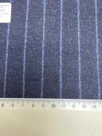 55CN5506 CANONICO(カノニコ) JERSEY WORSTED FLANNEL ネイビー チョークストライプ[生地] CANONICO(カノニコ) サブ画像
