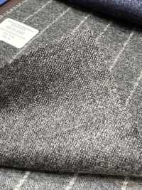 55CN5507 CANONICO(カノニコ) JERSEY WORSTED FLANNEL グレー チョークストライプ[生地] CANONICO(カノニコ) サブ画像