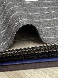 55CN5512 CANONICO(カノニコ) FLANNEL 120’S グレー ストライプ[生地] CANONICO(カノニコ) サブ画像