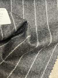 55CN5512 CANONICO(カノニコ) FLANNEL 120’S グレー ストライプ[生地] CANONICO(カノニコ) サブ画像