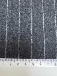 55CN5512 CANONICO(カノニコ) FLANNEL 120’S グレー ストライプ[生地] CANONICO(カノニコ) サブ画像