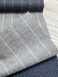 55CN5513 CANONICO(カノニコ) FLANNEL 120’S ベージュ ストライプ[生地] CANONICO(カノニコ) サブ画像