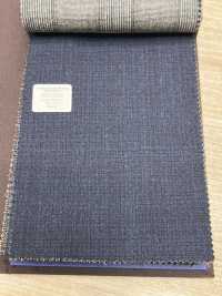 55CN5518 CANONICO(カノニコ) MILLED TROPICAL ネイビー チェック[生地] CANONICO(カノニコ) サブ画像