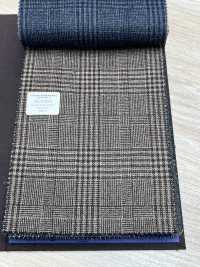55CN5521 CANONICO(カノニコ) 21μ MOULINE' SAXONY ブラウン グレンチェック[生地] CANONICO(カノニコ) サブ画像