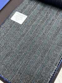 55CN5523 CANONICO(カノニコ) 21μ MOULINE' SAXONY グレー オルタネイトストライプ[生地] CANONICO(カノニコ) サブ画像