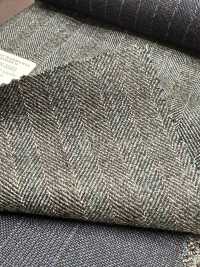 55CN5523 CANONICO(カノニコ) 21μ MOULINE' SAXONY グレー オルタネイトストライプ[生地] CANONICO(カノニコ) サブ画像