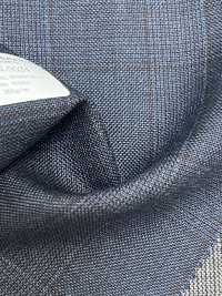 55CN5524 CANONICO(カノニコ) TRADITIONAL WORSTED 21μ ネイビー グレンチェック[生地] CANONICO(カノニコ) サブ画像