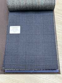 55CN5524 CANONICO(カノニコ) TRADITIONAL WORSTED 21μ ネイビー グレンチェック[生地] CANONICO(カノニコ) サブ画像