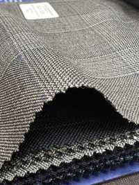 55CN5525 CANONICO(カノニコ) TRADITIONAL WORSTED 21μ ブラウン グレンチェック[生地] CANONICO(カノニコ) サブ画像