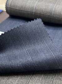 55CN5526 CANONICO(カノニコ) TRADITIONAL WORSTED 21μ ネイビー ストライプ[生地] CANONICO(カノニコ) サブ画像