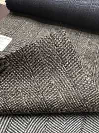 55CN5527 CANONICO(カノニコ) TRADITIONAL WORSTED 21μ ブラウン ストライプ[生地] CANONICO(カノニコ) サブ画像