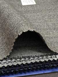 55CN5527 CANONICO(カノニコ) TRADITIONAL WORSTED 21μ ブラウン ストライプ[生地] CANONICO(カノニコ) サブ画像