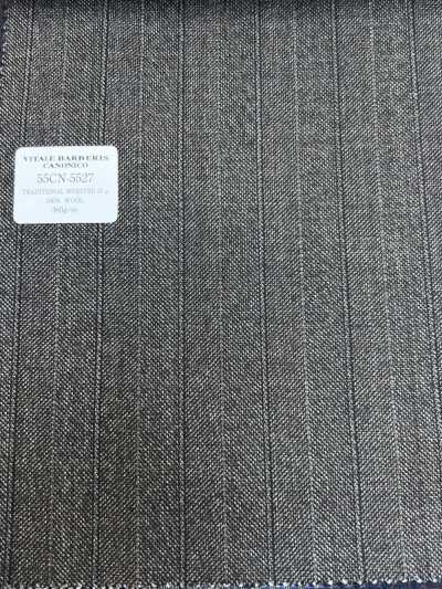 CANONICO(カノニコ) TRADITIONAL WORSTED 21μ ブラウン ストライプ