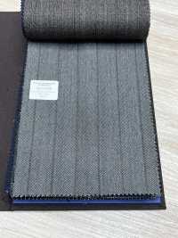 55CN5528 CANONICO(カノニコ) TRADITIONAL WORSTED 21μ グレー ストライプ[生地] CANONICO(カノニコ) サブ画像