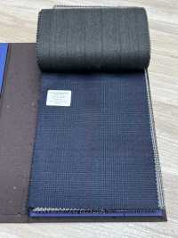 55CN5530 CANONICO(カノニコ) PERENNIAL SUPER110'S ネイビーXワイン グレンチェック[生地] CANONICO(カノニコ) サブ画像