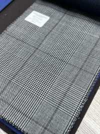 55CN5531 CANONICO(カノニコ) PERENNIAL SUPER110'S グレーXパープル グレンチェック[生地] CANONICO(カノニコ) サブ画像