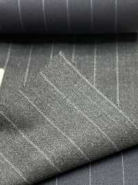55CN5538 CANONICO(カノニコ) PERENNIAL SUPER110'S チャコールグレー ストライプ[生地] CANONICO(カノニコ) サブ画像