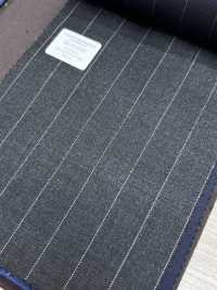 55CN5540 CANONICO(カノニコ) PERENNIAL SUPER110'S チャコールグレー ストライプ[生地] CANONICO(カノニコ) サブ画像