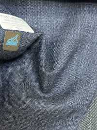 55CN5557 CANONICO(カノニコ) NATURAL STRETCH GRAFFITTI ネイビー メランジ調[生地] CANONICO(カノニコ) サブ画像