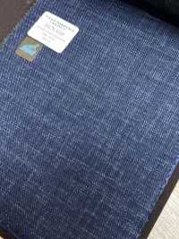 55CN5559 CANONICO(カノニコ) NATURAL STRETCH GRAFFITTI ブルー メランジ調[生地] CANONICO(カノニコ) サブ画像