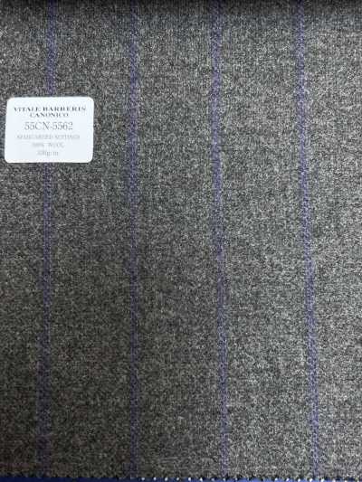 CANONICO(カノニコ) SEMICARDED SUITTINGS  グレー ストライプ