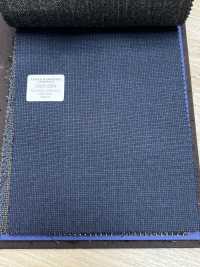 55CN5564 CANONICO(カノニコ) TRADITIONAL WORSTED 21μ ネイビー マイクロチェック[生地] CANONICO(カノニコ) サブ画像