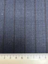 55CN5568 CANONICO(カノニコ) TRADITIONAL WORSTED 21μ ネイビー ストライプ[生地] CANONICO(カノニコ) サブ画像