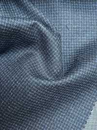 55CN5574 CANONICO(カノニコ) WORSTED 120’S ネイビー ハウンドトゥース[生地] CANONICO(カノニコ) サブ画像