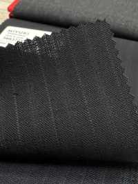 3MK3725 25AW ACTIVA(アクティバ) オルタネイトストライプ ダークネイビー[生地] 御幸毛織(ミユキ) サブ画像