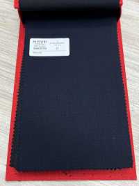 5MK0090 MIYUKI EVER WOOL（ミユキ・エバーウール） 無地 ネイビー[生地] 御幸毛織(ミユキ) サブ画像