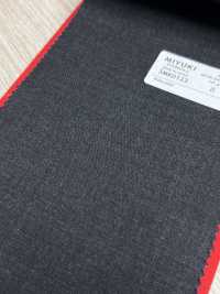 5MK0123 MIYUKI EVER WOOL（ミユキ・エバーウール） 無地 チャコールグレー[生地] 御幸毛織(ミユキ) サブ画像