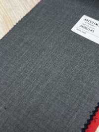 5MK0145 MIYUKI EVER WOOL（ミユキ・エバーウール） 無地 ライトグレー[生地] 御幸毛織(ミユキ) サブ画像