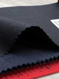 5MK0160 MIYUKI EVER WOOL（ミユキ・エバーウール） ストライプ ダークネイビー[生地] 御幸毛織(ミユキ) サブ画像