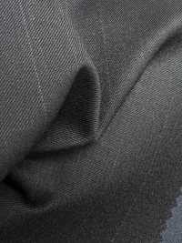 5MK0160 MIYUKI EVER WOOL（ミユキ・エバーウール） ストライプ ダークネイビー[生地] 御幸毛織(ミユキ) サブ画像