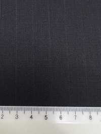5MK0160 MIYUKI EVER WOOL（ミユキ・エバーウール） ストライプ ダークネイビー[生地] 御幸毛織(ミユキ) サブ画像