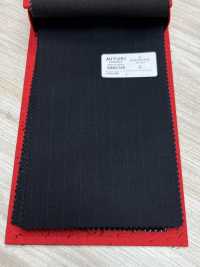5MK0160 MIYUKI EVER WOOL（ミユキ・エバーウール） ストライプ ダークネイビー[生地] 御幸毛織(ミユキ) サブ画像