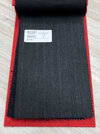 5MK0193 MIYUKI EVER WOOL（ミユキ・エバーウール） ストライプ グレー[生地] 御幸毛織(ミユキ) サブ画像