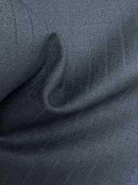 5MK0204 MIYUKI EVER WOOL（ミユキ・エバーウール） シャドーストライプ ダークネイビー[生地] 御幸毛織(ミユキ) サブ画像
