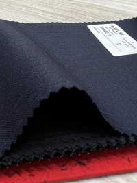 5MK0215 MIYUKI EVER WOOL（ミユキ・エバーウール） シャドーストライプ ネイビー[生地] 御幸毛織(ミユキ) サブ画像
