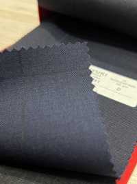 5MK0241 MIYUKI EVER WOOL（ミユキ・エバーウール） シャドーウィンドウペーン ネイビー[生地] 御幸毛織(ミユキ) サブ画像