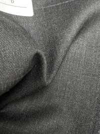 5MK0252 MIYUKI EVER WOOL（ミユキ・エバーウール） シャドーウィンドウペーン チャコールグレー[生地] 御幸毛織(ミユキ) サブ画像