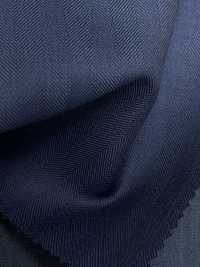 5ML0273 MIYUKI EVER WOOL（ミユキ・エバーウール） ヘリンボーン ネイビー[生地] 御幸毛織(ミユキ) サブ画像