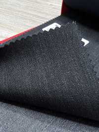 5ML0295 MIYUKI EVER WOOL（ミユキ・エバーウール） ヘリンボーン チャコールグレー[生地] 御幸毛織(ミユキ) サブ画像
