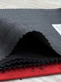 5ML0306 MIYUKI EVER WOOL（ミユキ・エバーウール） ヘリンボーン グレー[生地] 御幸毛織(ミユキ) サブ画像