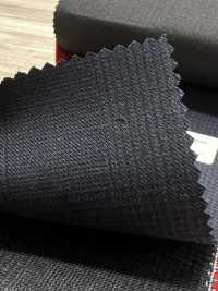 5ML0365 MIYUKI EVER WOOL（ミユキ・エバーウール） グレンチェック ネイビー[生地] 御幸毛織(ミユキ) サブ画像