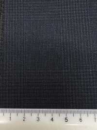 5ML0365 MIYUKI EVER WOOL（ミユキ・エバーウール） グレンチェック ネイビー[生地] 御幸毛織(ミユキ) サブ画像