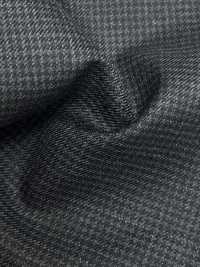 5ML0402 MIYUKI EVER WOOL（ミユキ・エバーウール） ハウンドトゥース チャコールグレー[生地] 御幸毛織(ミユキ) サブ画像