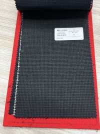 5ML0402 MIYUKI EVER WOOL（ミユキ・エバーウール） ハウンドトゥース チャコールグレー[生地] 御幸毛織(ミユキ) サブ画像