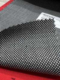 5ML0446 MIYUKI EVER WOOL（ミユキ・エバーウール） バースアイ グレー[生地] 御幸毛織(ミユキ) サブ画像