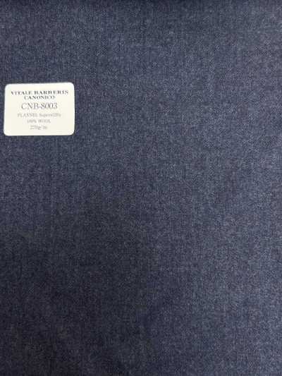 CNB8003 CANONICO(カノニコ) 定番 FLANNEL Super120's ブルー 無地